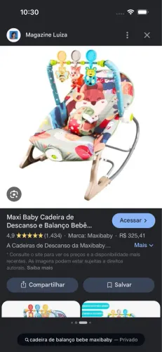 Cadeira de descanso