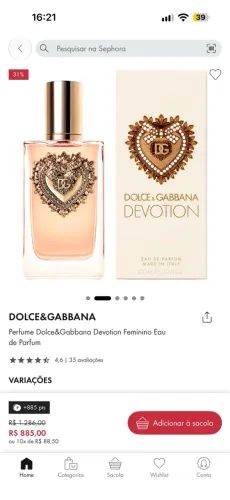 Perfumes importados Original