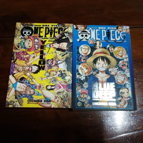 One Piece - Databooks Yellow e Blue Deep