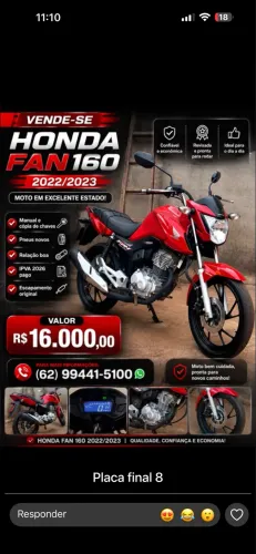 Honda Fan 160