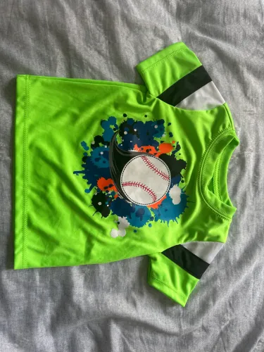 Camiseta bebê Garanimals 3-6 meses bola de baseboll