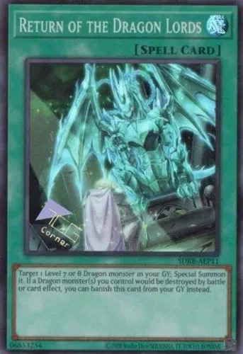 Yugioh!!! Return of the Dragon Lords SDRR-PT030 Common