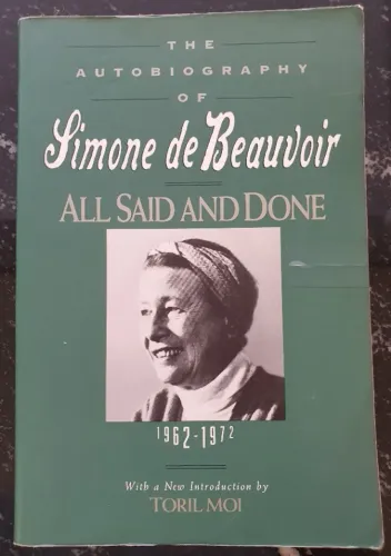 Livro em Inglês Simone de Beauvoir
