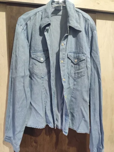 Camisa jeans tradicional 