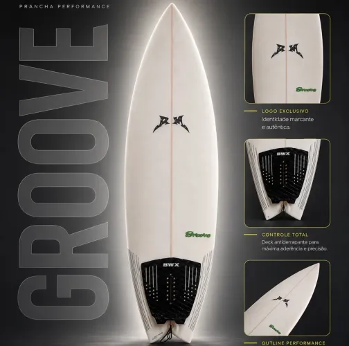 Prancha RM Groove 5.8 25.4 L PU