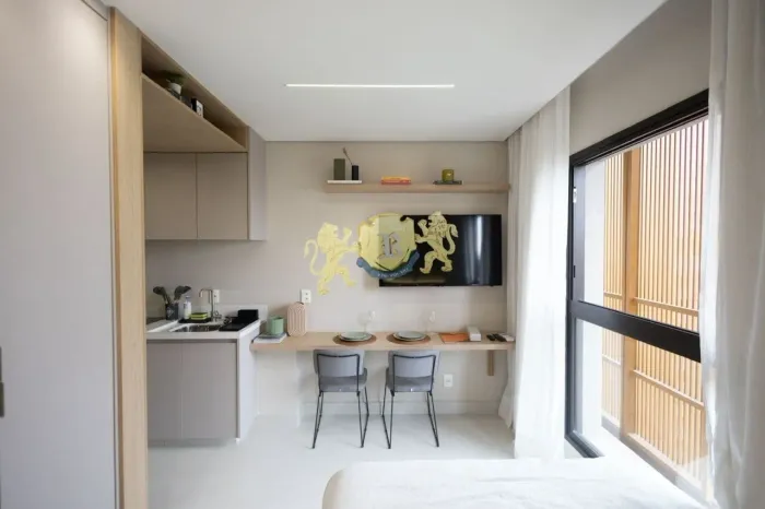 Flat com 1 Quarto para venda, 20m² em Moema - Condomínio Ibirapuera Park Studios