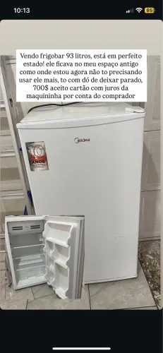 Vendo Frigobar 93 Litros