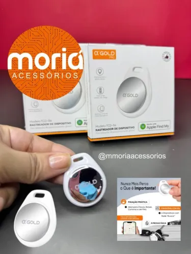 Smart Tag Rastreador GPS Localizador Air Tag Inteligente (Apple Find My) original A'GOLD