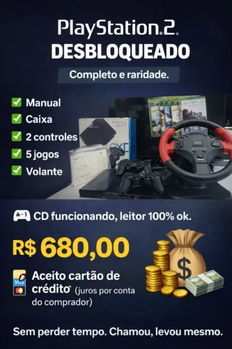 Playstation 2 Desbloqueado