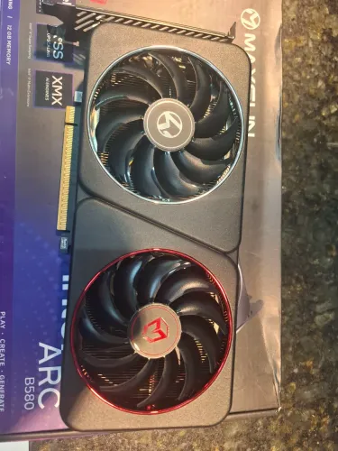 Placa de vídeo intel arc b580 12gb maxsun