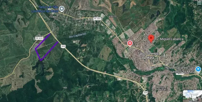 33 Hectares na BR 408 - São Lourenço da Mata - PE