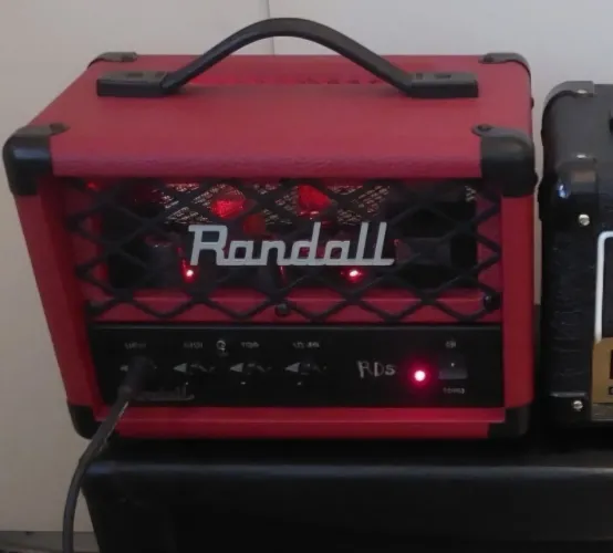 Amplificador valvulado Randall RD5 5W guitarra