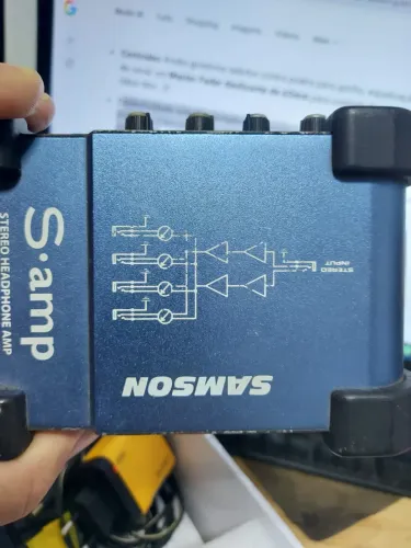 Samson S-amp - Amplificador de Fones 4 Canais