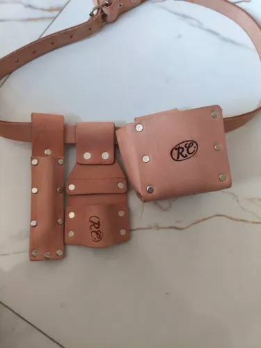 Cinturão para carpinteiro de couro