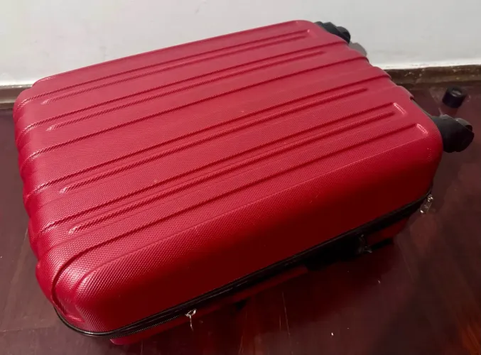 Mala de viagem cruzeiro vermelha - 10kg