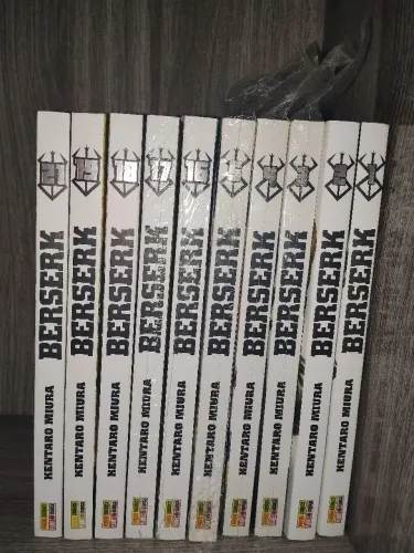 Coleção Berserk 1 ao 5, 16, 17, 18, 19 e 21