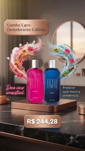 Combo Egeo Desodorante Colônia Original