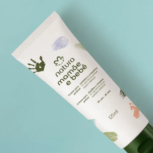 Creme de Pentear Natural Mamãe e Bebê " Cachinhos " 125ml 