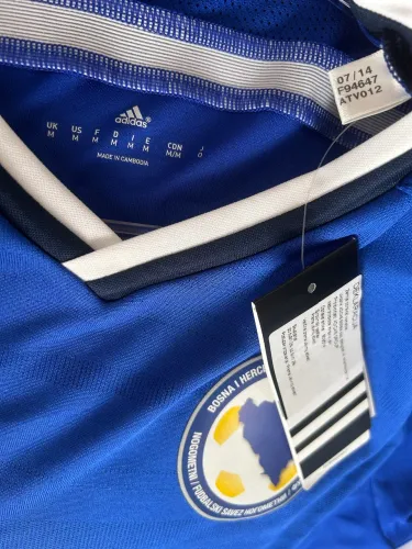 Camisa Adidas Bósnia 2014/15 Home Dzeko #11 Adizero Player Issue Nova M