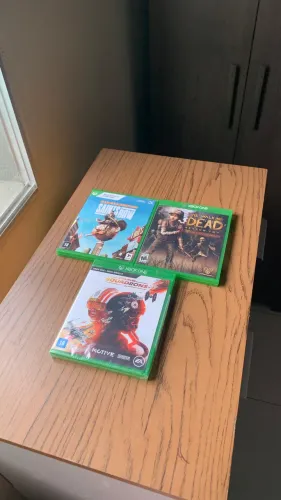 Jogos de Xbox one mídia física (Valores na descrição)