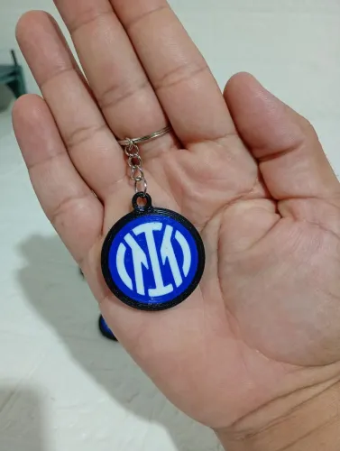 Kit com 10 chaveiros da INTER DE MILÃO FEITO EM 3D