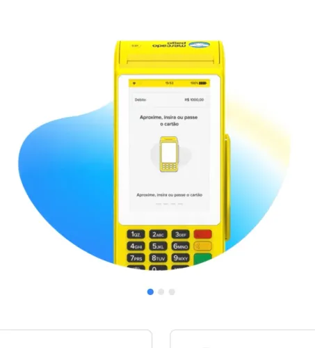 Maquininha de cartão mercado pago point pro 3