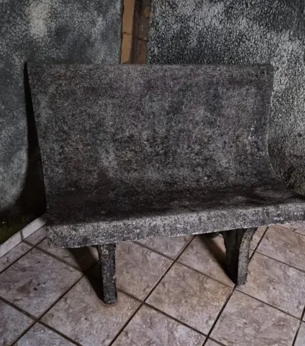 Banco de Jardim em Granito Maciço - Muito Resistente