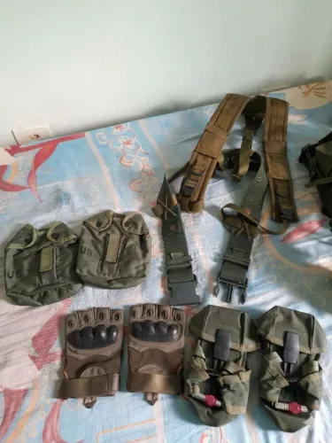 Kit Tático Operacional Completo (Invictus + Padrão US) - Pronto p/ Uso / Conservadíssimo