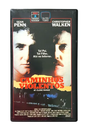 Caminhos Violentos VHS (At Close Range) Sean Penn