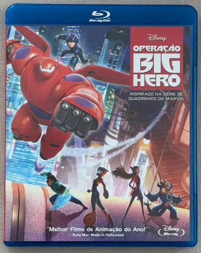 Blu-ray Disney Operação Big Hero (original)