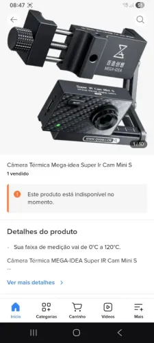 Camera infravermelha
