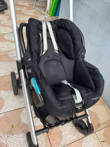 Carrinho Bébé Confort Elea + Bebê Conforto Streety.fix + Base | Completo
