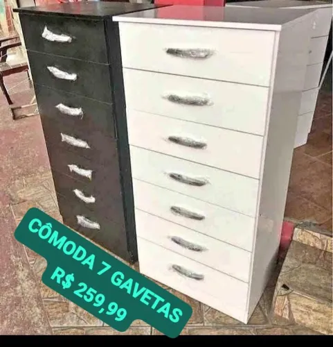 Cômoda 7 gavetas 