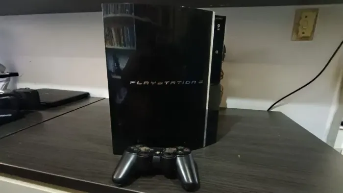 PlayStation 3 PS3 Fat Clássico + Controle Original funcionando na PSN [Adicionar capacidad
