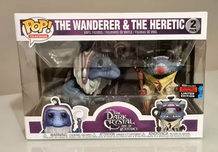 Raríssimo Funko The Dark Crytal - The Wanderer & The Heretic - Limited Edition 2019