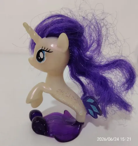 Boneca Ponei "Seapony" Rarity My Little Pony O Filme.
