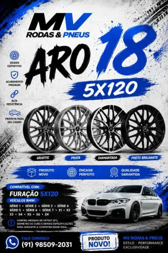 JOGO DE RODAS ARO 18