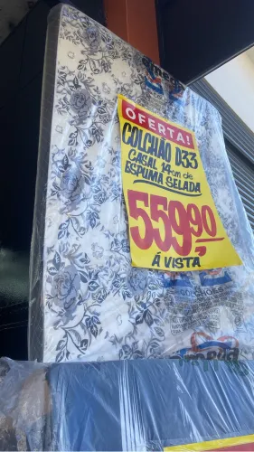 Colchão casal na promoção