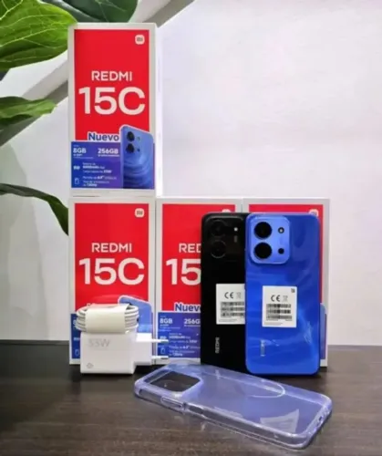 Redmi 15C 256GB Verde PRONTA ENTREGA EM TRINDADE GOIANIRA E NERÓPOLIS