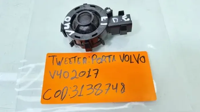 Tweeter Porta Dianteira Esquerda Volvo V40 T4 Ano 2017 2018