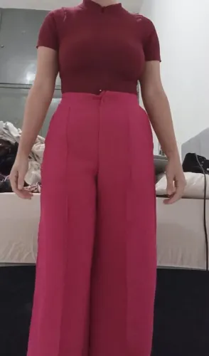 Calças pantalonas