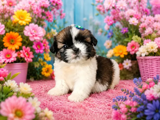 Shihtzu femea pequena 