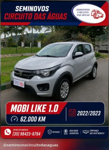 Fiat Mobi Like 1.0 Fire Flex 5P. 2023