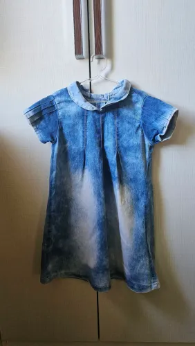 Vestido jeans 4-6 anos 