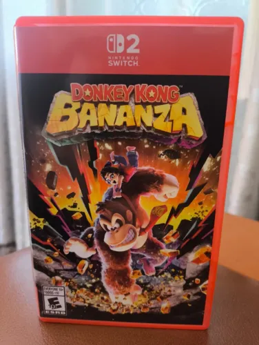 Jogo Donkey Kong Bananza Nintendo Switch 2 (praticamente novo)