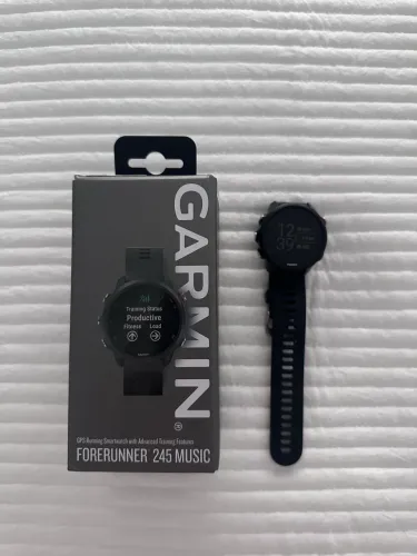 Relógio - Smartwatch Garmin Forerunner 245 Music (pouco Usado)