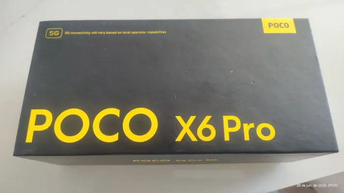 CELULAR POCO X6 PRO 5G 12GB RAM 512GB ROM