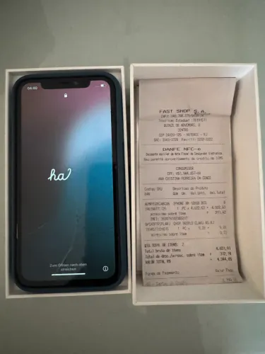 Iphone XR 128gb com cx e nota fiscal