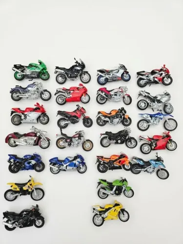 Miniaturas Motos Inesquecíveis Coleção Completa