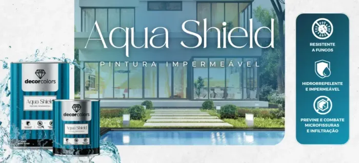 Tinta Emborrachada Impermeável Aqua Shield - Decor Colors